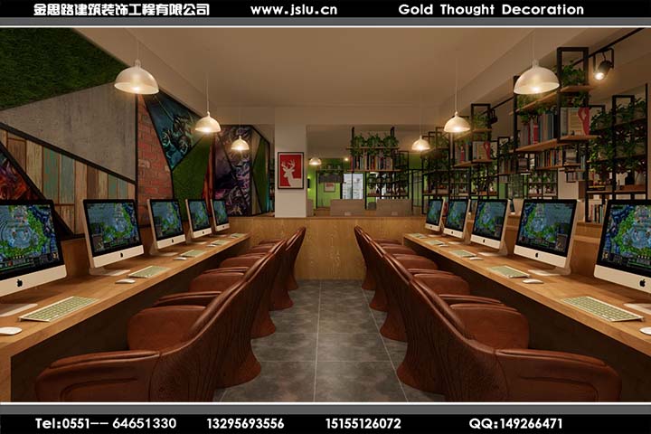 合肥網(wǎng)吧裝修設(shè)計(jì) 合肥網(wǎng)吧裝修設(shè)計(jì)