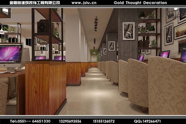 合肥網(wǎng)咖裝修設計