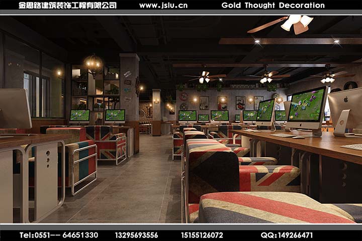 合肥網(wǎng)吧裝修設計 合肥網(wǎng)吧裝修設計